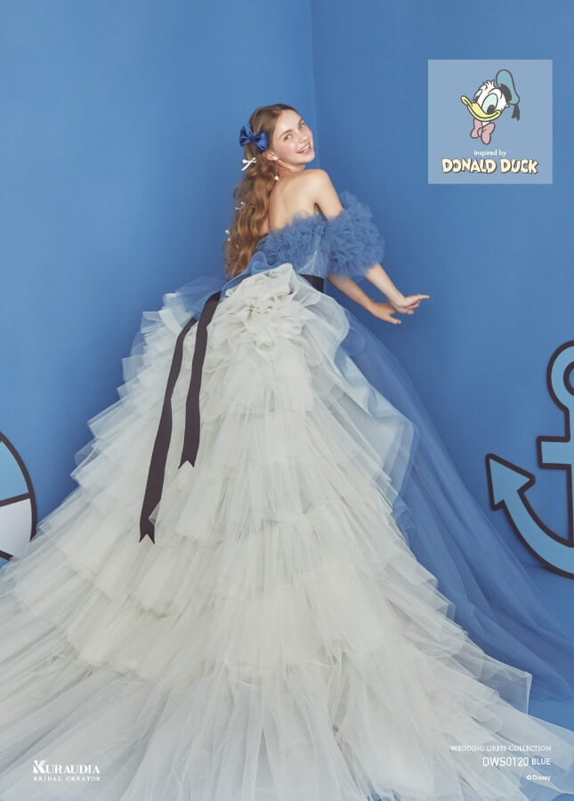 ドナルドダックのドレスのイメージ