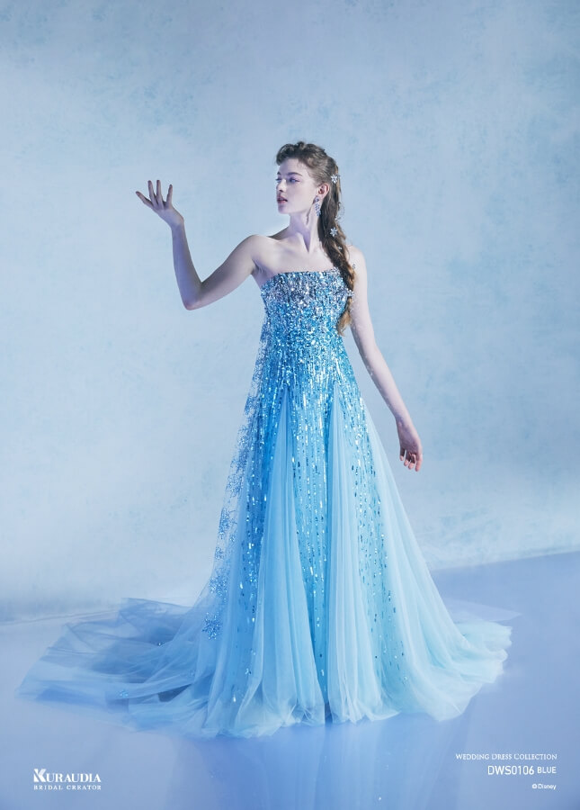 アナと雪の女王のドレスのイメージ