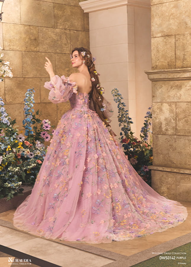 ラプンツェルのドレスのイメージ
