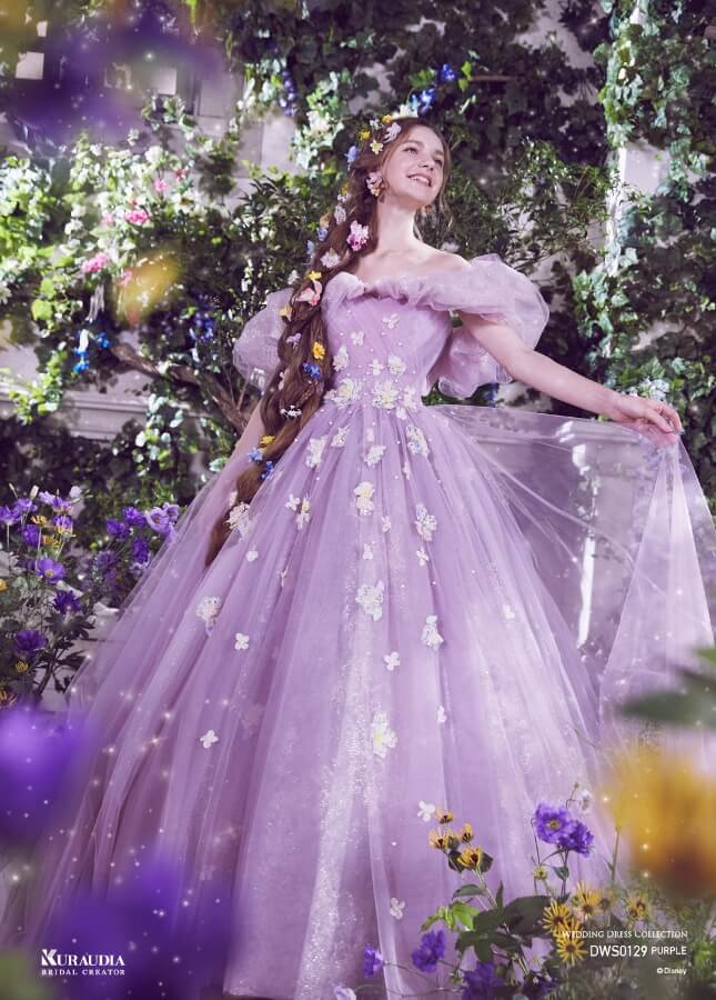 ラプンツェルのドレスのイメージ