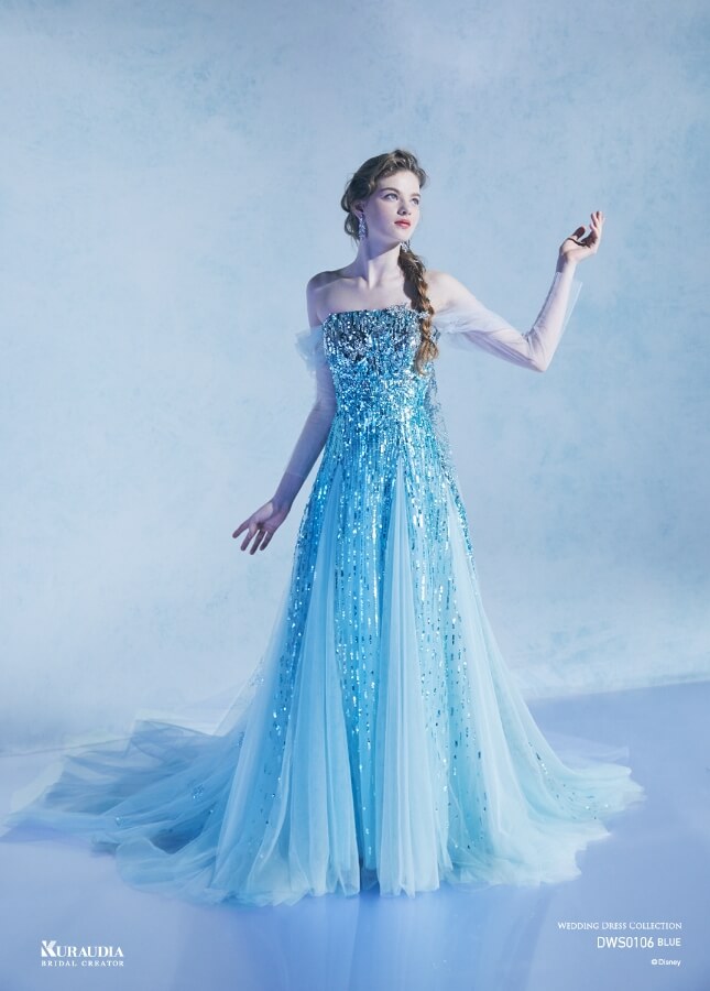 アナと雪の女王のドレスのイメージ