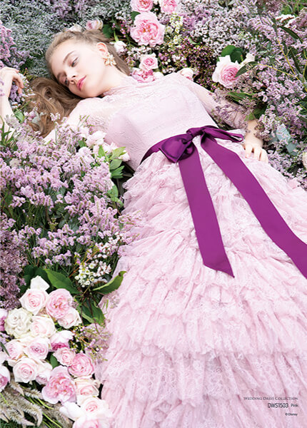 三浦大地デザインのオーロラ姫ドレスのイメージ
